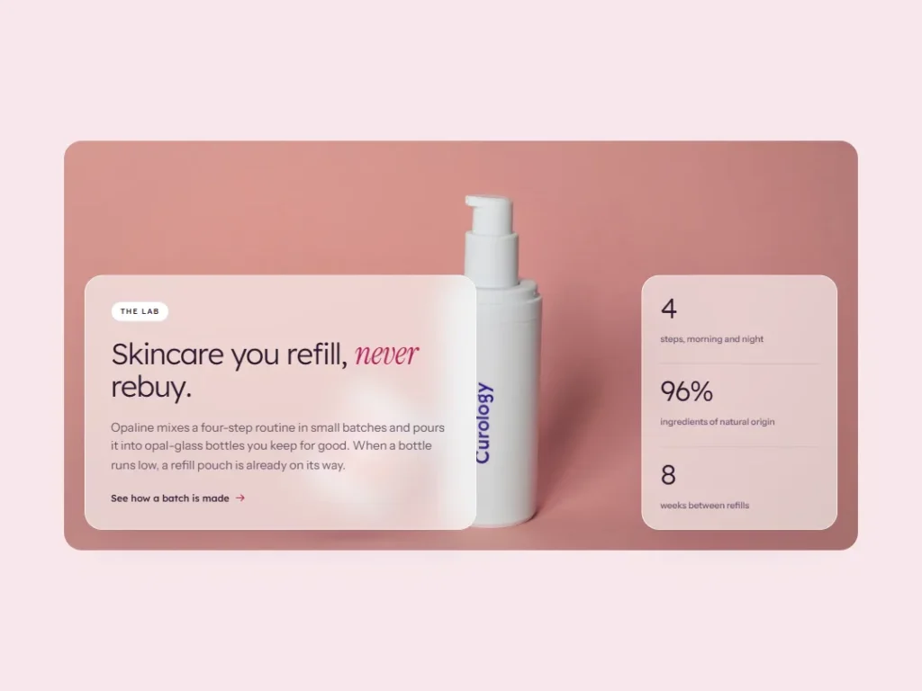 Opaline — Formula Stage Skincare About — About template