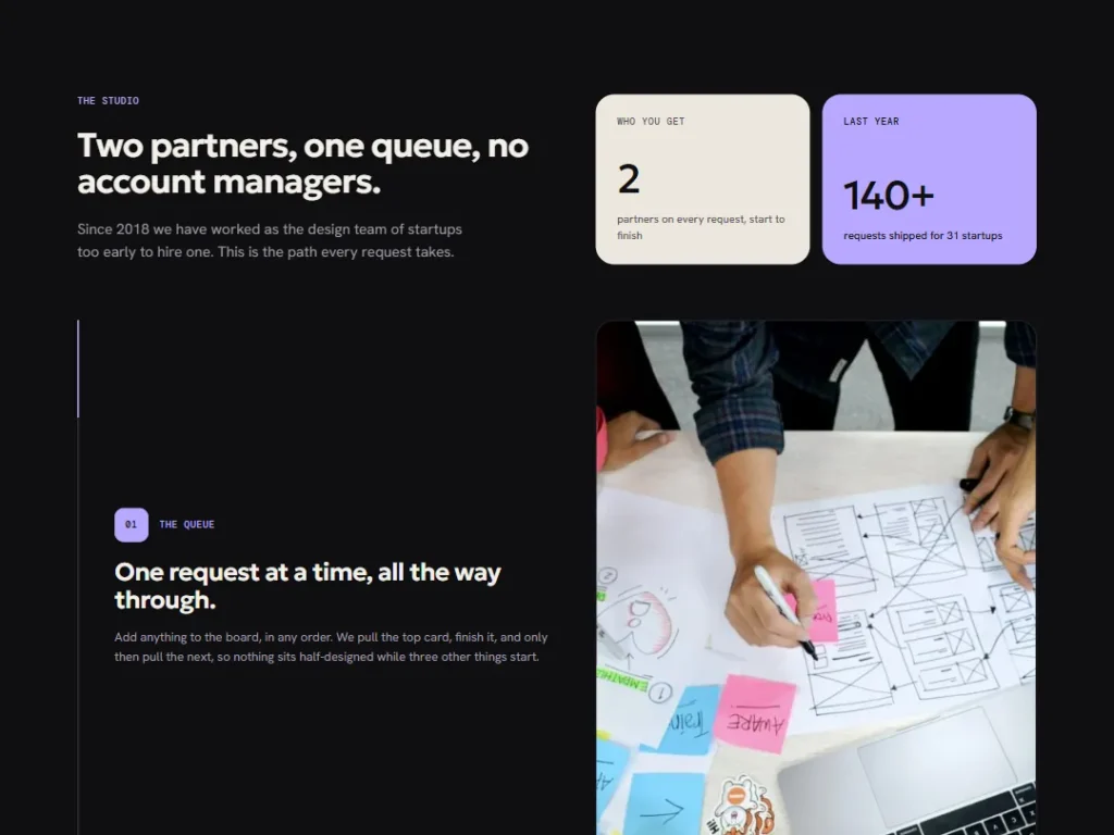 Tessera — Request Path Studio About — About template