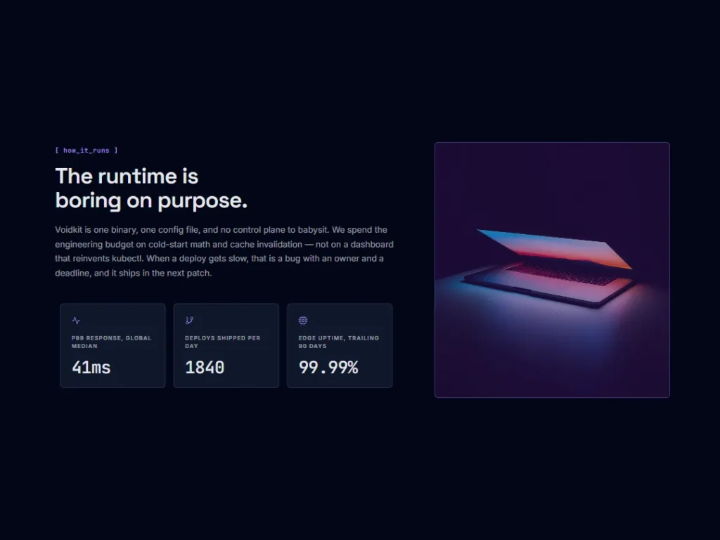 Voidkit — Runtime Proof About — About template
