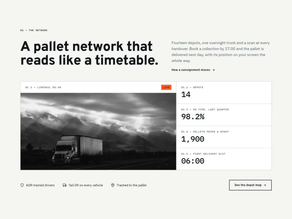 Waybill — Network Sheet Logistics About — About template