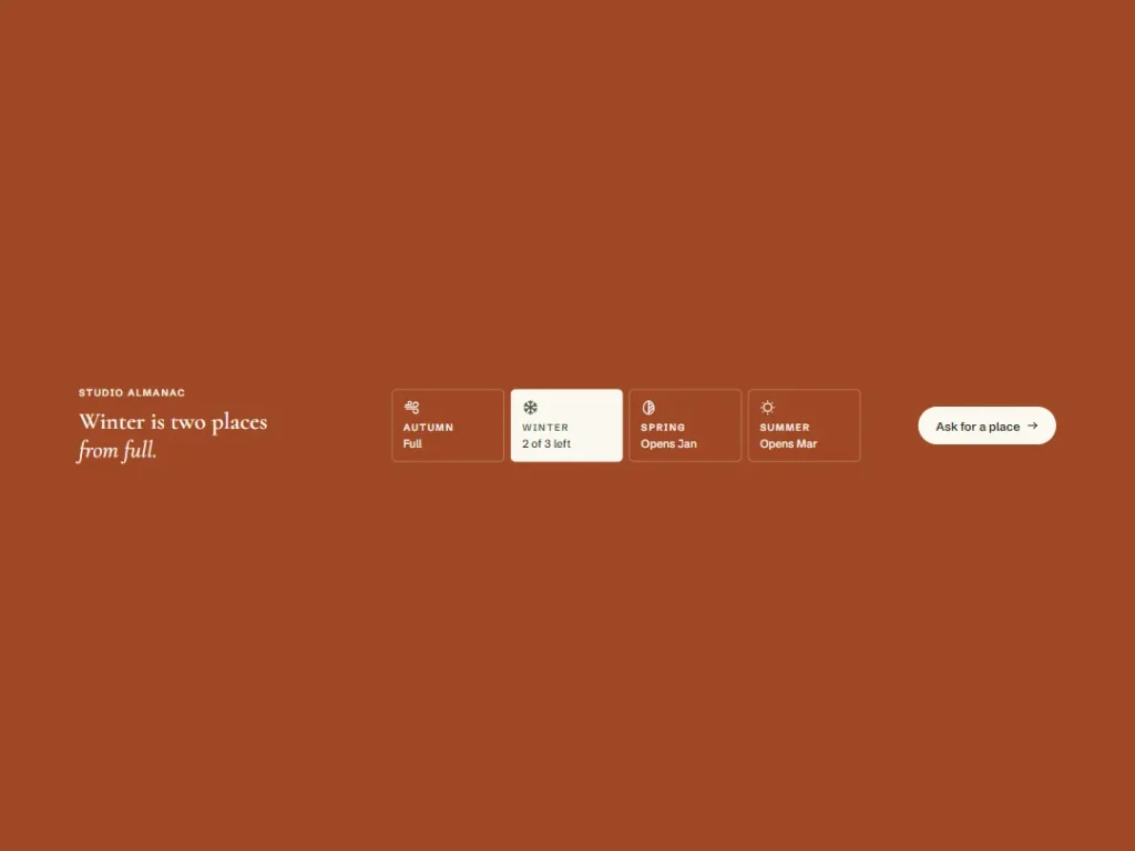 Fallow — Four Seasons Banner — Banner template