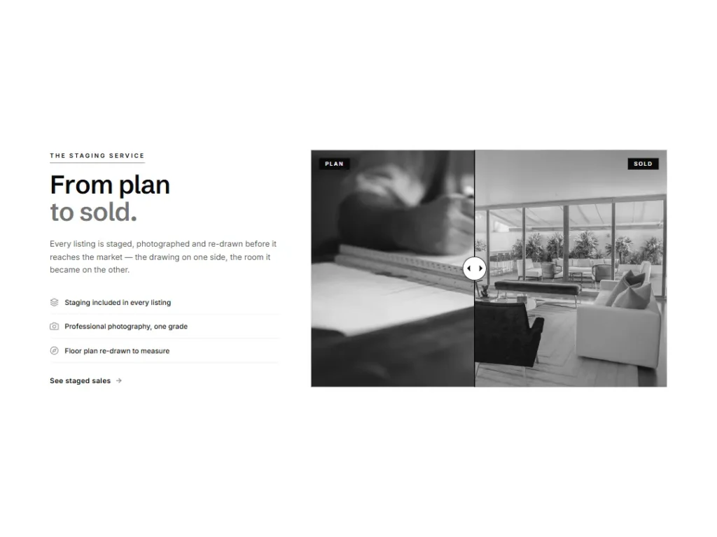 Lintel — Plan to Sold Comparison — Comparison template