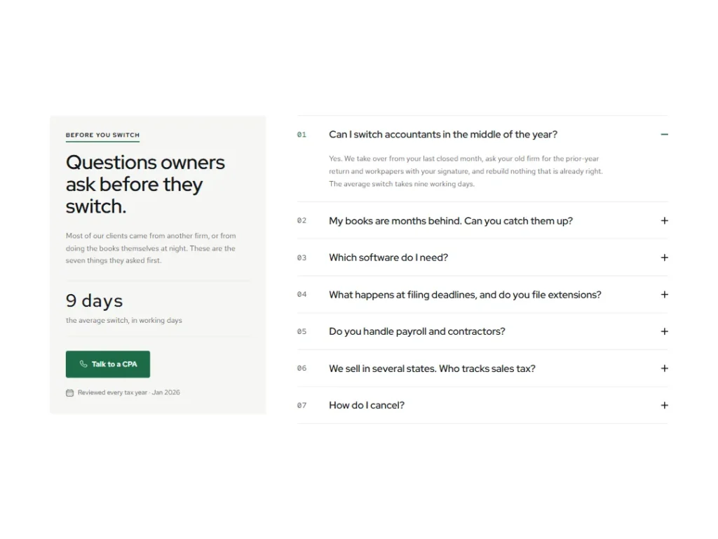 Tally Ledger Questions — Accounting Practice FAQ — FAQ template