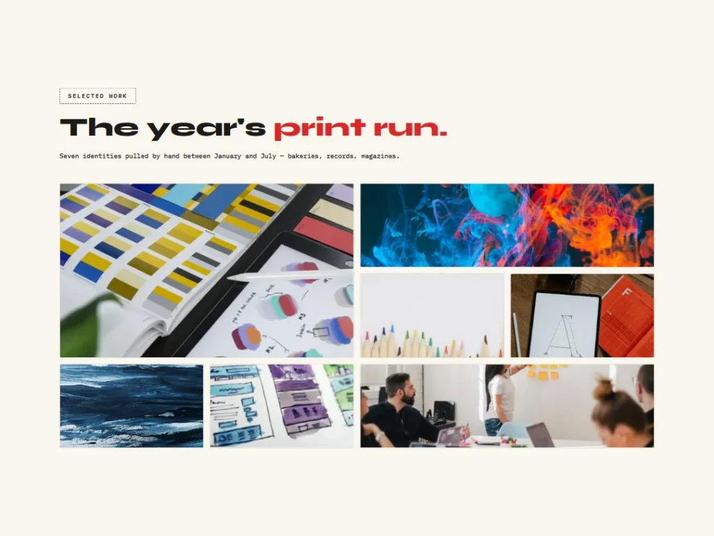Risopress — Print Run Gallery — Gallery template