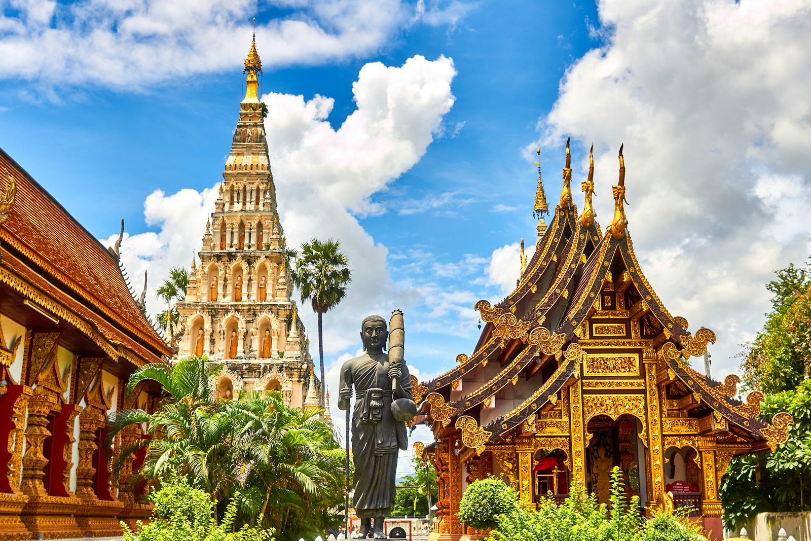 Golden temple spires
