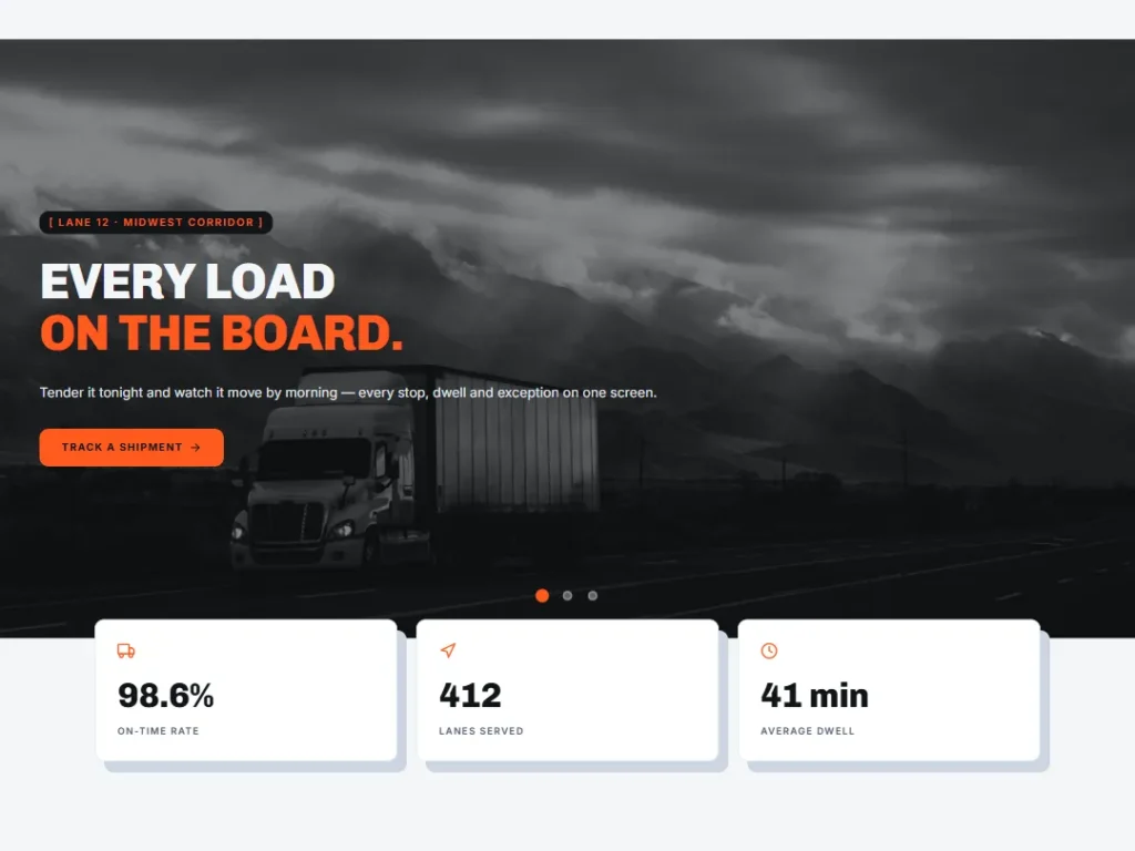 Milepost — Lane Cover Hero — Hero template