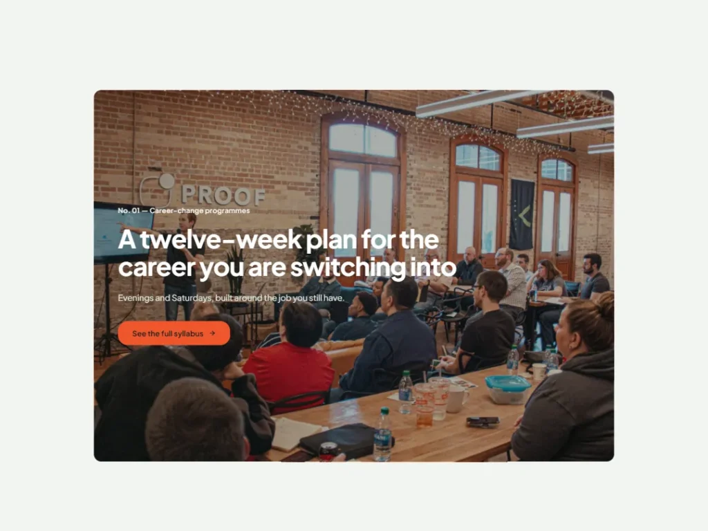 Syllabus — Module Stage Hero — Hero template