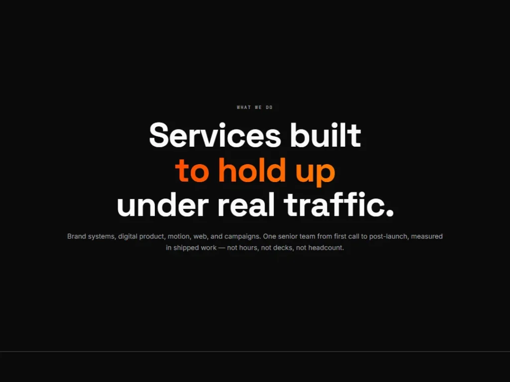 Services — Ember Edge Dark — Services template
