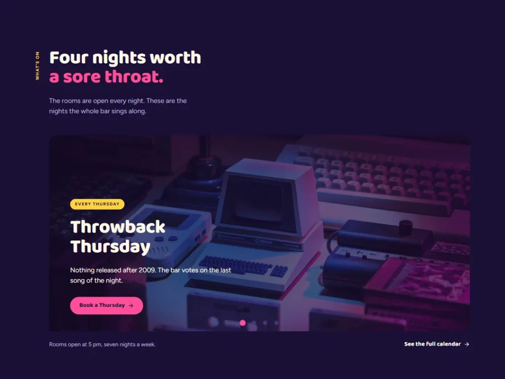 Belter — Theme Nights Karaoke Slider — Slider template