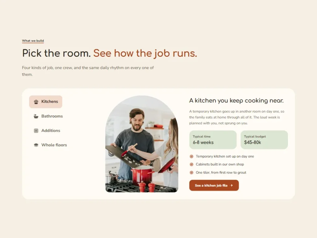 Bullnose — Room By Room Tabs — Tabs template