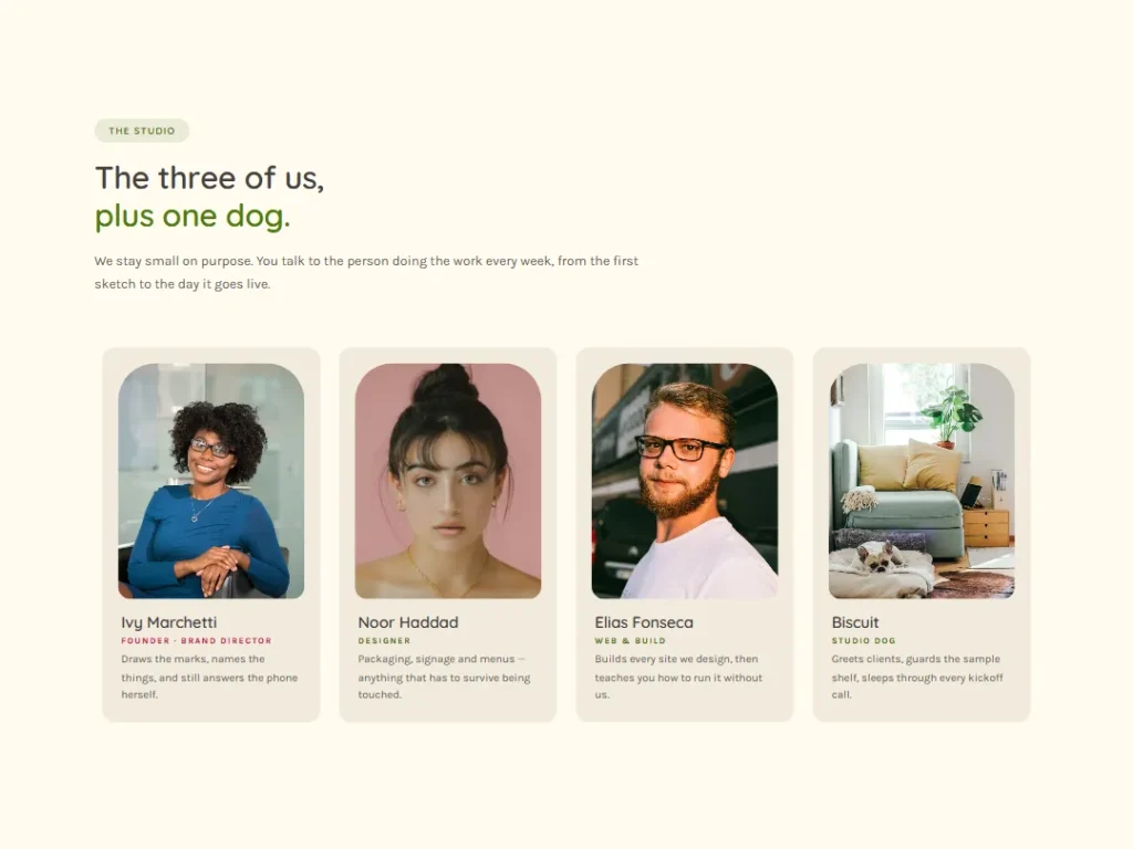 Sunroom — Moss Roster — Team template
